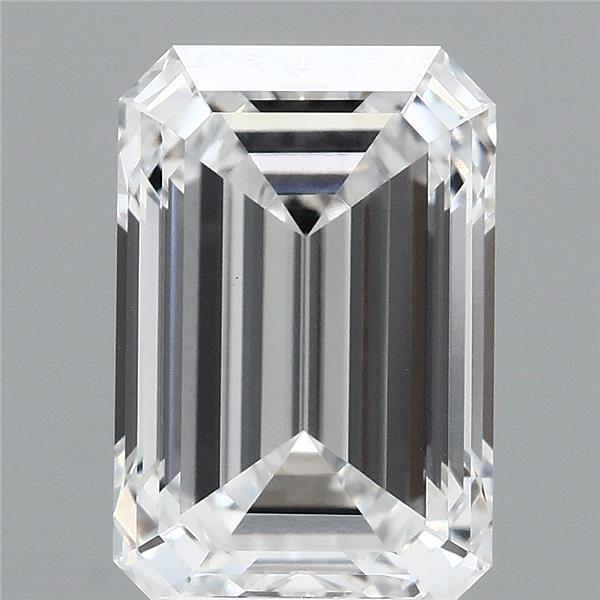 4.20 Carat Emerald Cut E VVS2 Diamond - view 1