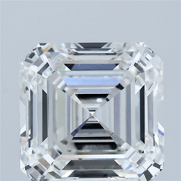 3.09 Carat Asscher Cut E VVS2 Diamond - view 1