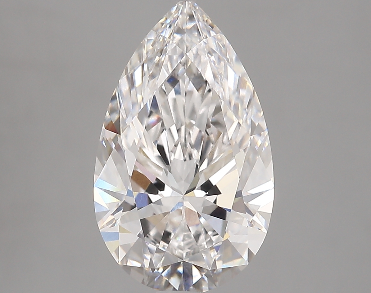 3.33 Carat Pear Cut E IF Diamond - view 1