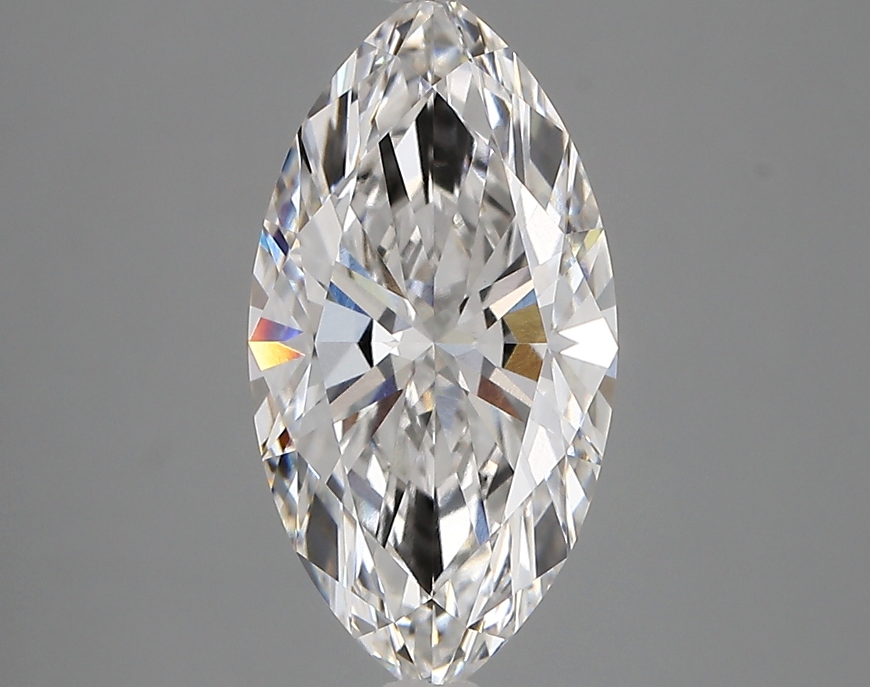 3.03 Carat Dutch Marquise Cut F VVS1 Diamond - view 1