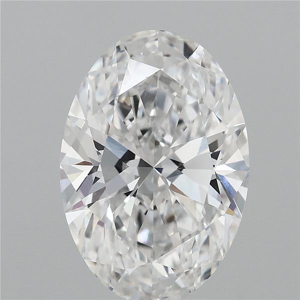 3.57 Carat Oval Cut E VVS1 Diamond - view 1