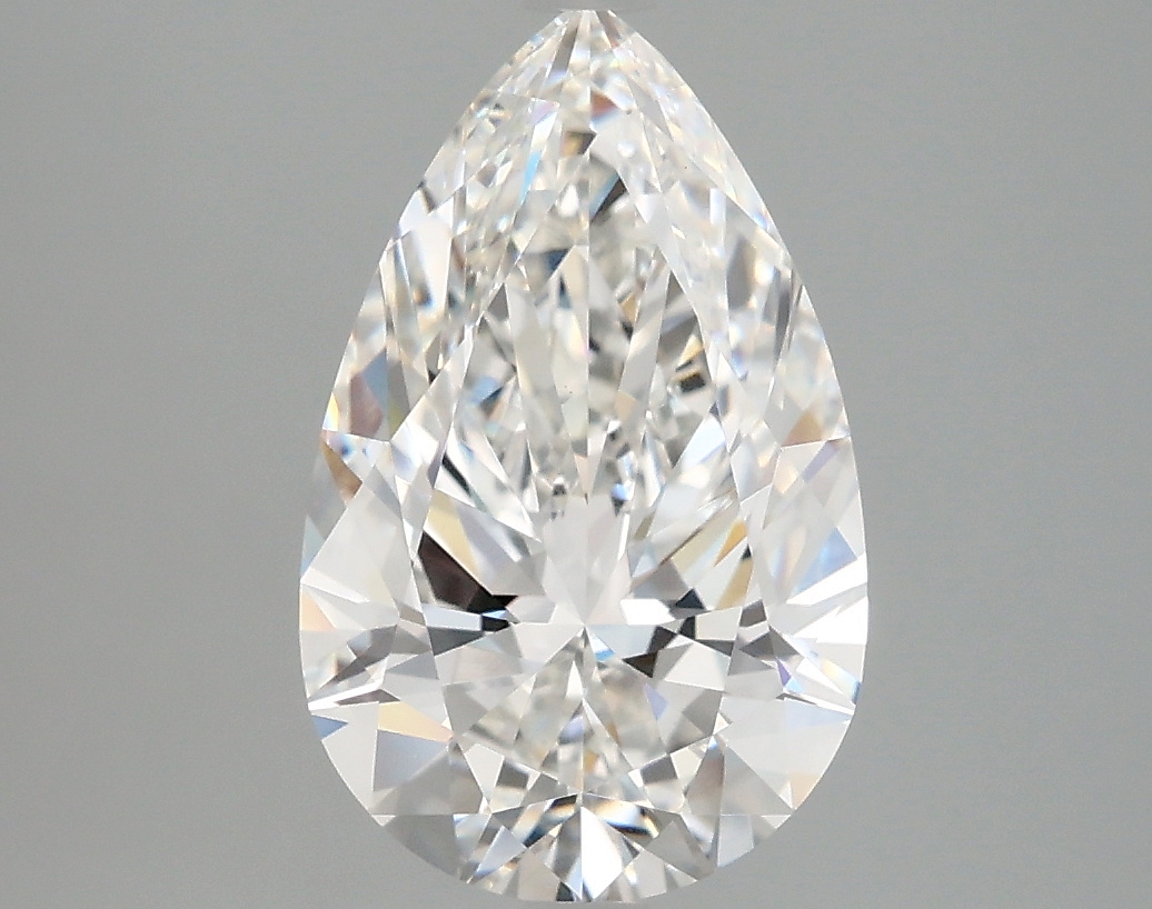 2.77 Carat Pear Cut Lab Diamond